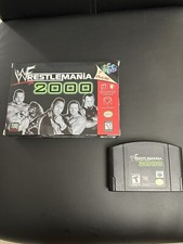 wrestle mania nintendo 64 giochi in scatola 
