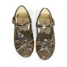 Scarpe bambina oro glitter