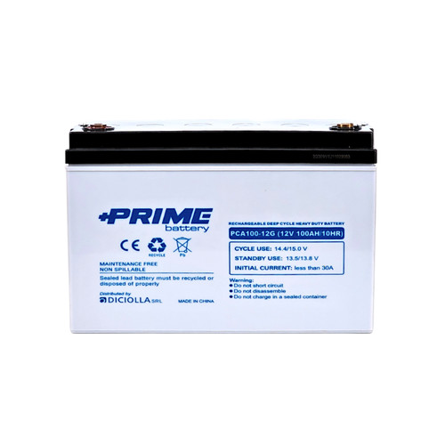 Batteria solare agm 100ah 12v - solare,