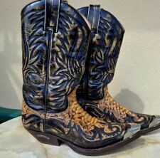 STIVALI SENDRA 3241 cowboy IBIZA Denver 075 Tierra Python Panizo- Numero 42 
