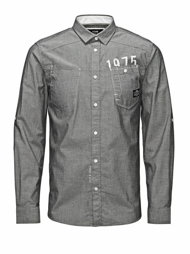 Camicia maniche lunghe effetto - camicia,