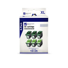 6 cartucce per Lexmark X2230 X1130 Z611 X1270 X2225 Z25L X72 X1155 X1140 CMYK