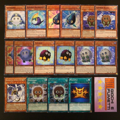 Lotto carte kuriboh - kuriboh, in