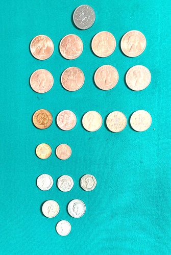 Lotto monete inglesi - lotto, 23