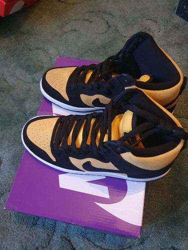 Nike dunk high camoscio - nike,