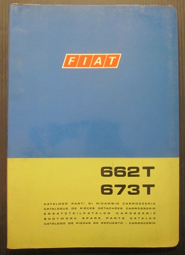 Fiat 662 673 t catalogo - t,