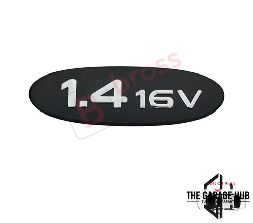 Logo emblema nero 16v - 1.4, per