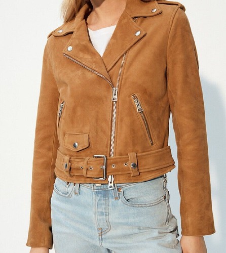 Giacca donna biker - , pelle
