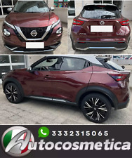 modanature cornici argento paraurti ant+post+minigonne per Nissan Juke 19-24
