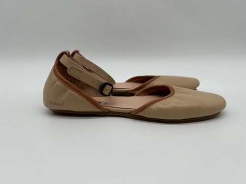 Kickers ballerina donna beige