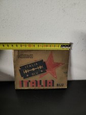 Lama Italia Blu Lamette Scatola Piena Vintage Pubblicitario