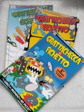 GRATTACHECCA & FICHETTO 1/2/3 SIMPSON COMICS 12-14-17 - MACCHIA NERA 1999 "N" BP