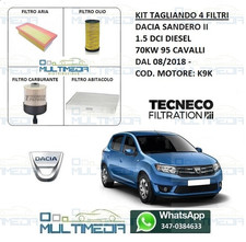 TAGLIANDO 4 FILTRI TECNECO