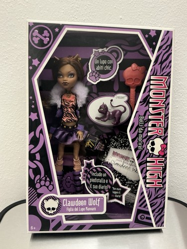 Monster high doll clawdeen - monster,