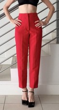Pantalone Zara donna rosso, XS