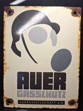 Vecchia insegna Auer Gasschutz