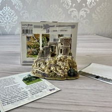 Extremely Rare Lilliput Lane Mow Cop Castle With Box & Official Deed Mint Cond