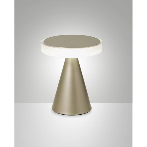 Neutra tavolo oro opaco - da,