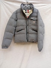 Moncler piumino lana grigio