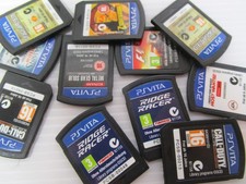 Giochi Playstation PS Vita + schede di memoria - solo cartuccia/carrello - inserzione multipla