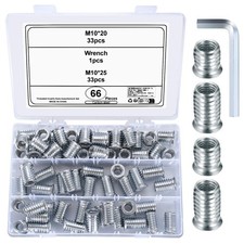 M10 inserti filettati - 66, pezzi