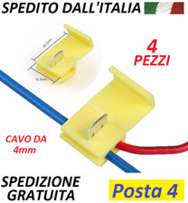 4 Pz. Morsetto elettrico