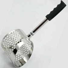 Emiter Setaccio Pala forata mare Acciaio Inox Sand Scoop s140 x Metal Detector
