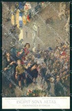 Propaganda Fascismo XIV Expo Venezia Plinio Nomellini cartolina XB6768