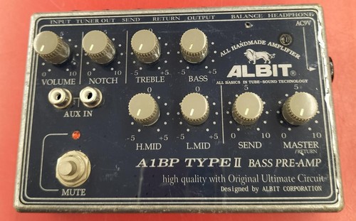 Preamplificatore basso albit - preamplificatore,