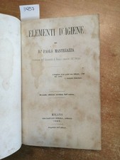 PAOLO MANTEGAZZA - ELEMENTI