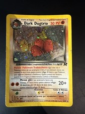 Pokemon Dark Dugtrio Holo Team Rocket 6/82 ITA (No Prima Edizione )