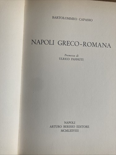 Napoli greco romana bartolomeo - romana,
