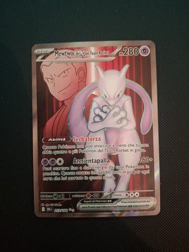 Pokemon mewtwo del team - pokemon, ex