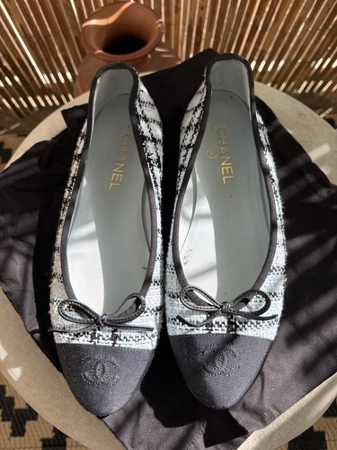 Ballerine chanel tweed - chanel, in