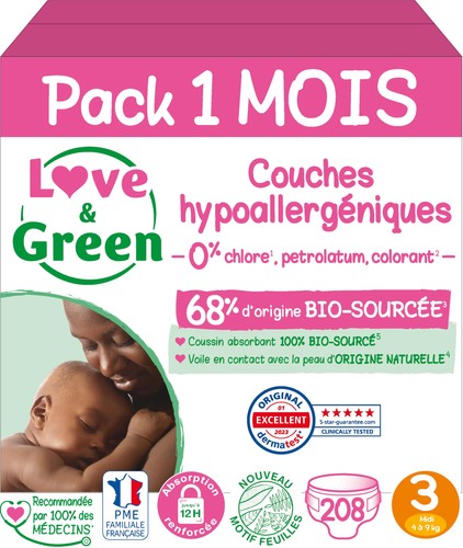 Love green pannolini - &, per
