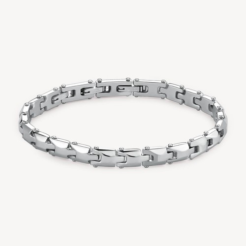 Bracciale acciaio inox - in,