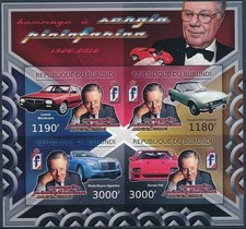 BURUNDI 2012 MNH Imperf SS