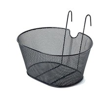 RMS CESTINO BICI IN FERRO NERO ANTERIORE PER BICI BICICLETTE