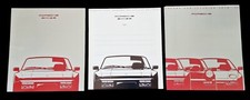 PORSCHE 944 S2 25x28cm depliant brochure più colori imbottitura più tecnica 1990 G
