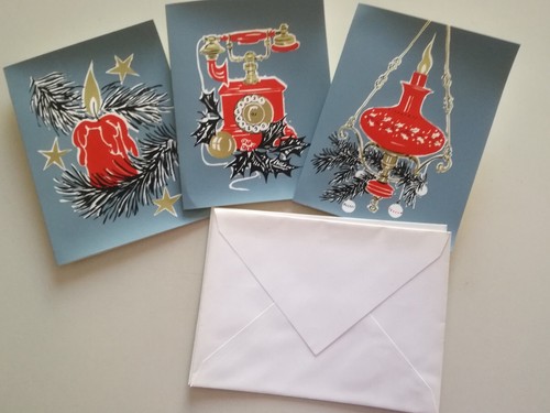 Biglietti natale vintage - biglietti,