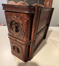 Antico mobiletto macchina da