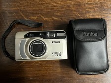Macchina Fotografica Fotocamera Konica FX70 Lens zoom 35-70mm Vintage