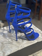 Sandalo donna blu elettrico