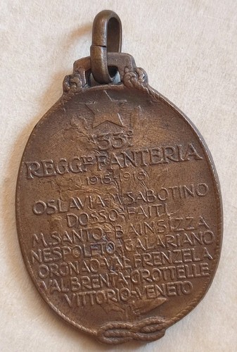 Medaglia reggimento - medaglia, 33