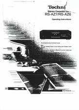 Technics Bedienungsanleitung