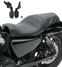 Sella biposto set per harley - biposto,