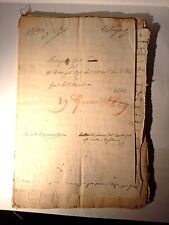 MANOSCRITTO NOTARILE DEL REGNO DELLE DUE SICILIE 