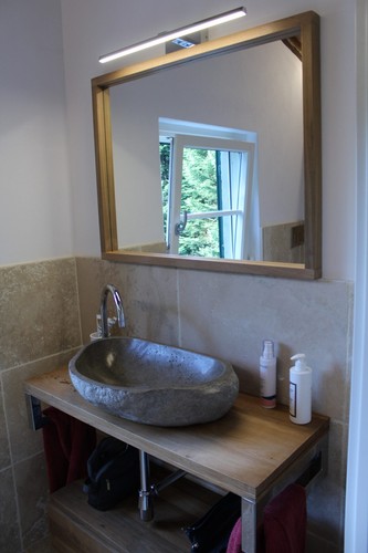 Lavabo appoggio pietra - appoggio, in