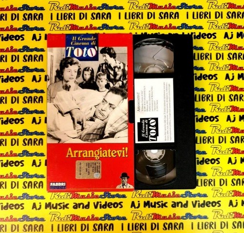 Vhs film toto arrangiatevi - vhs,