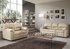 DIVANO 2 + 3 POSTI ECOPELLE